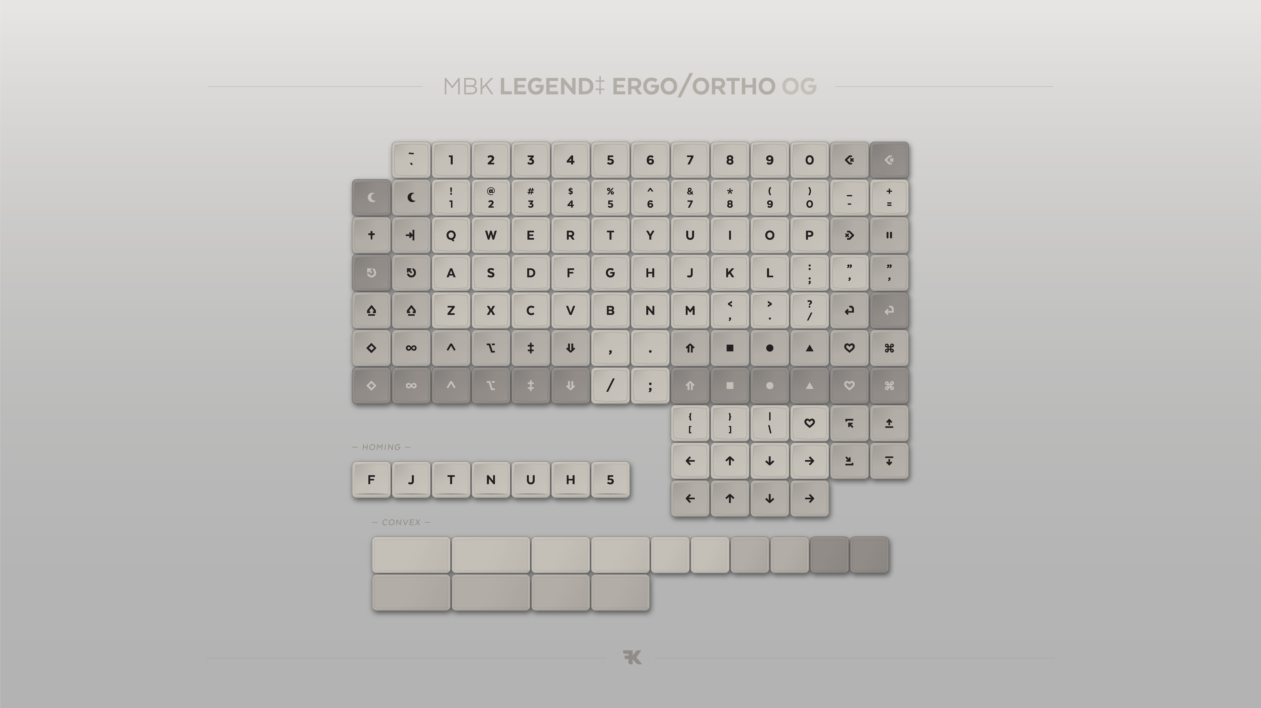 MBK Legend Keycaps – Little Keyboards