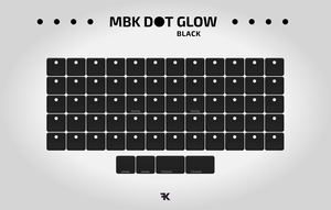 MBK Dot Glow Keycaps