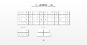MBK Legend 40s Keycaps